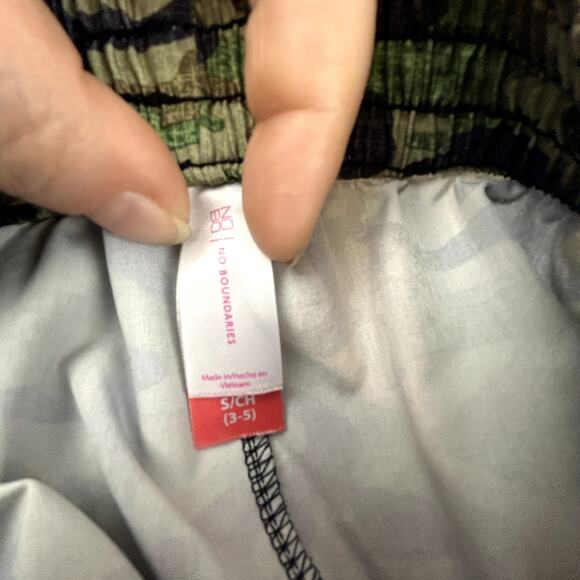 NOBO No Boundaries Shorts Size Small Juniors 3-5 Camo color sports elastic waist - Picture 6 of 7